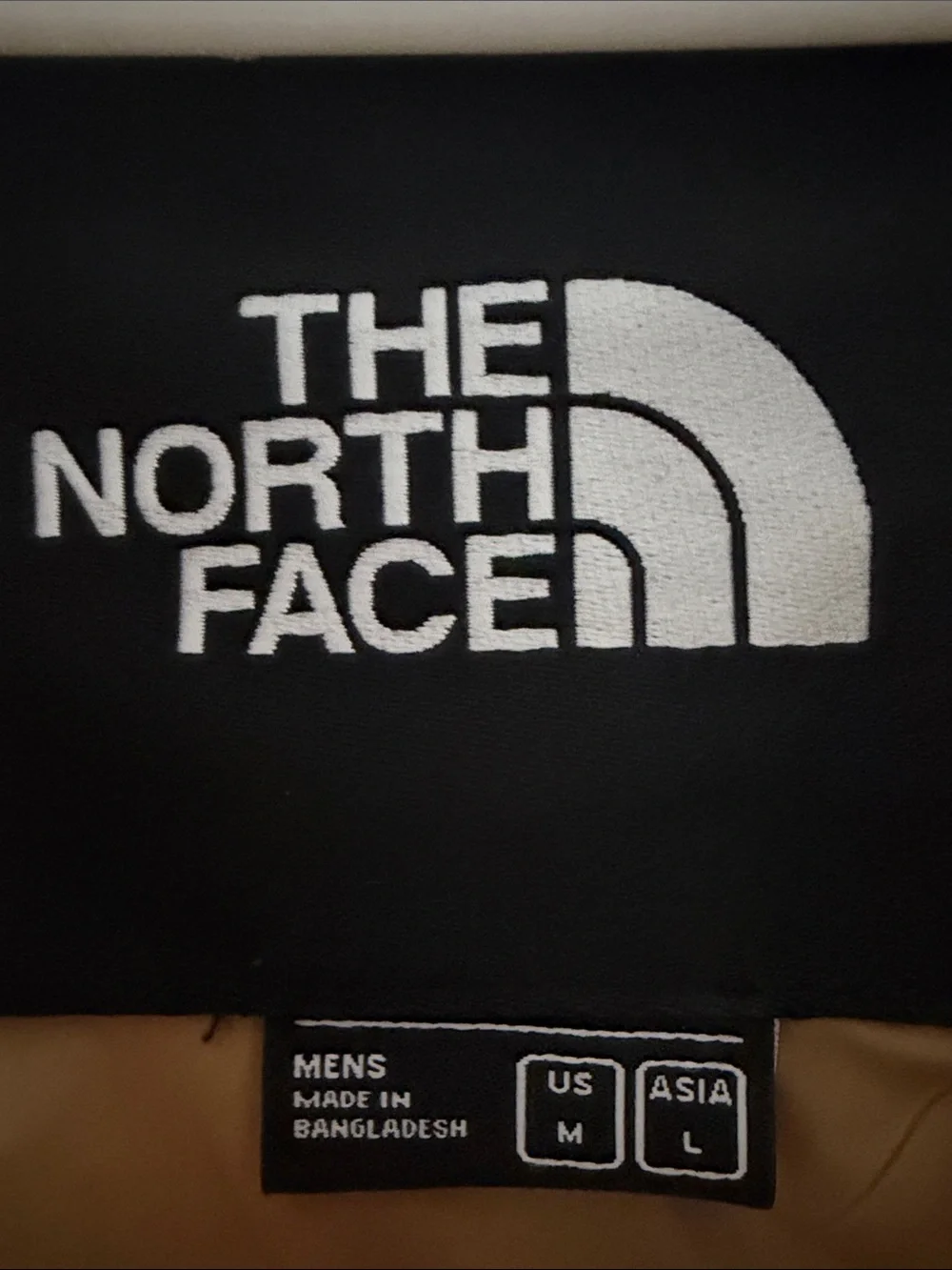 The North Face Men Cream/Tan Sherpa Teddy Jacket